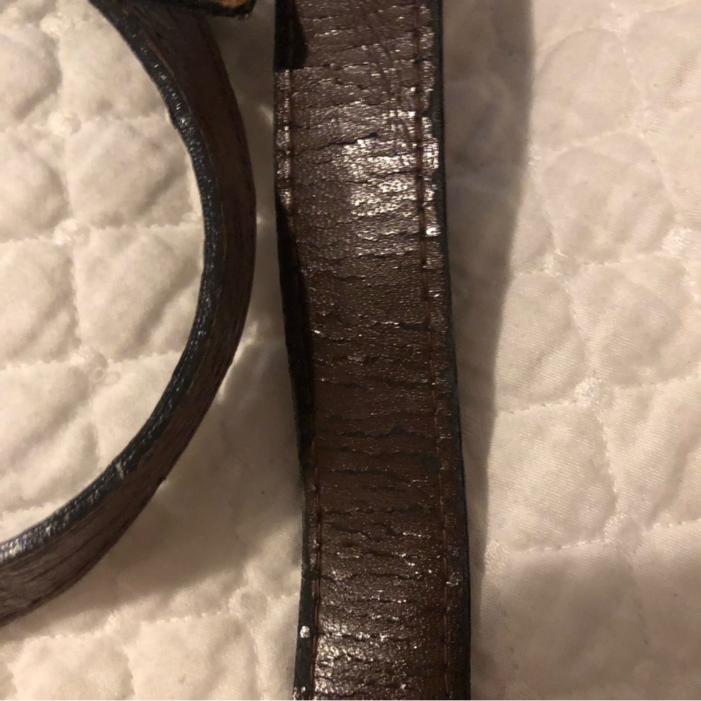 Limited Genuine Leather Saddle Crossbody Bag Brown - Picture 11 of 13